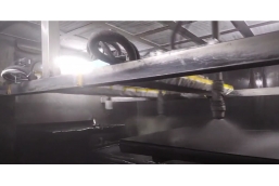 HDA electrostatic rotating bell spray system for electric car parts automatic spraying